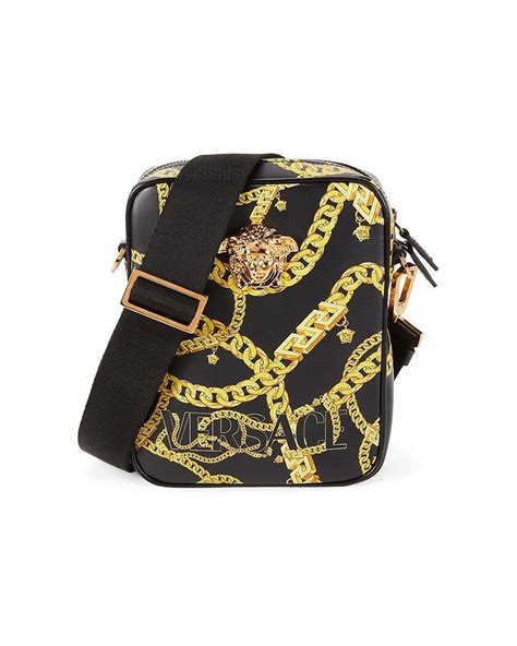 versace men's crossbody bag|Versace man bag sale.